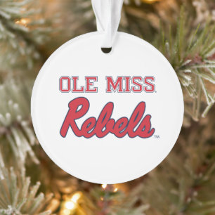 Universität Mississippi   Ole Miss Rebels Ornament