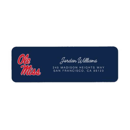 Universität Mississippi | Ole Miss Script (Vorne)
