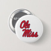Universität Mississippi | Ole Miss Script 2 Button (Vorne & Hinten)