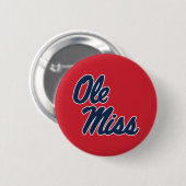 Universität Mississippi | Ole Miss Script 4 Button (Vorne & Hinten)