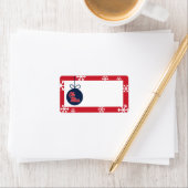 Universität Mississippi | Ole Miss Script Adressaufkleber (Insitu)