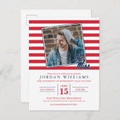 Universität Mississippi | Ole Miss Script Ankündigungspostkarte (Vorne/Hinten)