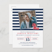 Universität Mississippi | Ole Miss Script Ankündigungspostkarte (Vorne/Hinten)