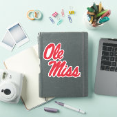 Universität Mississippi | Ole Miss Script Aufkleber (iPad Hülle)