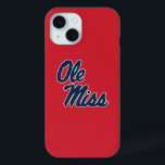 Universität Mississippi | Ole Miss Script Case-Mate iPhone Hülle<br><div class="desc">Karo diese Entwürfe der Universität Mississippi! Hier finden Sie die neuesten Mississippi Rebels. Alle diese Zazzle Produkte sind mit Ihrem Klassenjahr,  Ihrem Namen und Ihrem Club individuell anpassbar. Diese Produkte sind perfekte Geschenke für die Ole Miss Universität Student,  Alumni,  Familie,  Freund oder Fan in Ihrem Leben.</div>