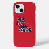 Universität Mississippi | Ole Miss Script Case-Mate iPhone Hülle (Rückseite)