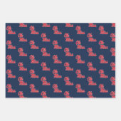 Universität Mississippi | Ole Miss Script Geschenkpapier Set (Vorderseite)