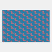 Universität Mississippi | Ole Miss Script Geschenkpapier Set (Vorderseite)