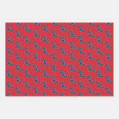 Universität Mississippi | Ole Miss Script Geschenkpapier Set (Vorderseite 3)