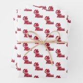 Universität Mississippi | Ole Miss Script Geschenkpapier Set (Beispiel)