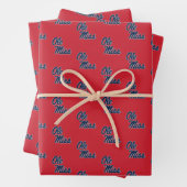 Universität Mississippi | Ole Miss Script Geschenkpapier Set (Beispiel)