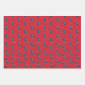 Universität Mississippi | Ole Miss Script Geschenkpapier Set (Vorderseite)