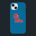 Universität Mississippi | Ole Miss Script iPhone 15 Hülle<br><div class="desc">Karo diese Entwürfe der Universität Mississippi! Hier finden Sie die neuesten Mississippi Rebels. Alle diese Zazzle Produkte sind mit Ihrem Klassenjahr,  Ihrem Namen und Ihrem Club individuell anpassbar. Diese Produkte sind perfekte Geschenke für die Ole Miss Universität Student,  Alumni,  Familie,  Freund oder Fan in Ihrem Leben.</div>