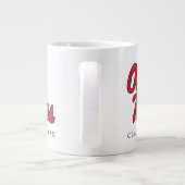 Universität Mississippi | Ole Miss Script Jumbo-Tasse (Rückseite)