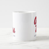 Universität Mississippi | Ole Miss Script Jumbo-Tasse (Vorderseite)