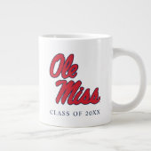 Universität Mississippi | Ole Miss Script Jumbo-Tasse (Rechts)