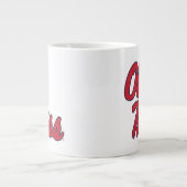 Universität Mississippi | Ole Miss Script Jumbo-Tasse (Vorderseite)