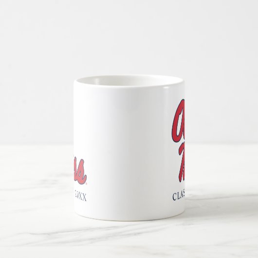 Universität Mississippi | Ole Miss Script Kaffeetasse (Mittel)