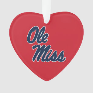 Universität Mississippi   Ole Miss Script Ornament