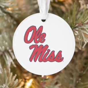 Universität Mississippi   Ole Miss Script Ornament