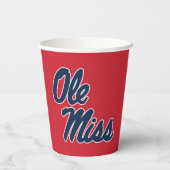 Universität Mississippi | Ole Miss Script Pappbecher (Rückseite)