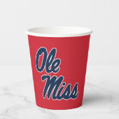 Universität Mississippi | Ole Miss Script Pappbecher (Vorderseite)