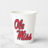 Universität Mississippi | Ole Miss Script Pappbecher (Vorderseite)