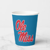 Universität Mississippi | Ole Miss Script Pappbecher (Rückseite)