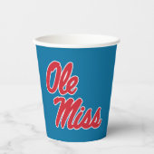 Universität Mississippi | Ole Miss Script Pappbecher (Vorderseite)
