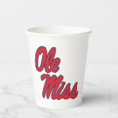 Universität Mississippi | Ole Miss Script Pappbecher (Vorderseite)