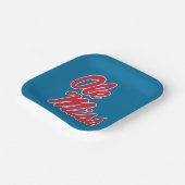Universität Mississippi | Ole Miss Script Pappteller (Gewinkelt)