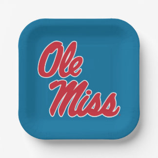 Universität Mississippi | Ole Miss Script Pappteller