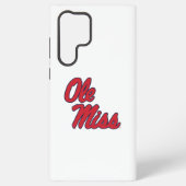 Universität Mississippi | Ole Miss Script Samsung Galaxy Hülle (Rückseite)