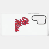 Universität Mississippi | Ole Miss Script Samsung Galaxy Hülle (Rückseite (Horizontal))