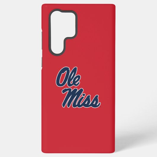 Universität Mississippi | Ole Miss Script Samsung Galaxy Hülle (Rückseite)