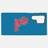 Universität Mississippi | Ole Miss Script Samsung Galaxy Hülle (Rückseite (Horizontal))