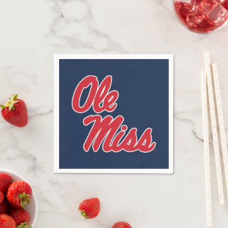 Universität Mississippi | Ole Miss Script Serviette