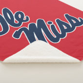 Universität Mississippi | Ole Miss Script Sherpadecke (3/4)