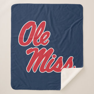 Universität Mississippi | Ole Miss Script Sherpadecke