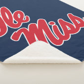 Universität Mississippi | Ole Miss Script Sherpadecke (3/4)