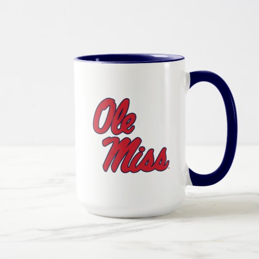 Universität Mississippi | Ole Miss Script Tasse (Rechts)