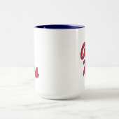 Universität Mississippi | Ole Miss Script Tasse (Zentrum)