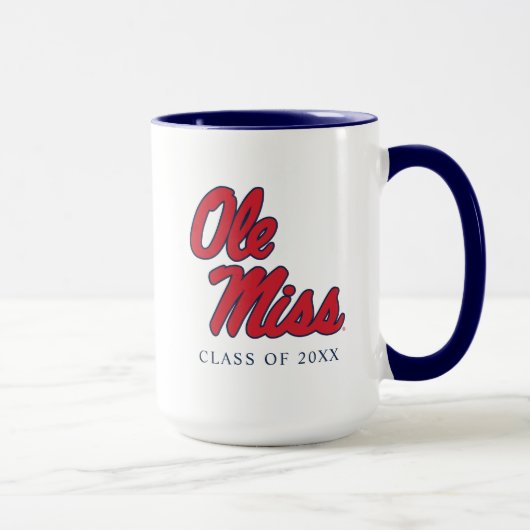 Universität Mississippi | Ole Miss Script Tasse (Rechts)