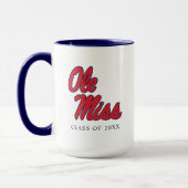 Universität Mississippi | Ole Miss Script Tasse (Links)