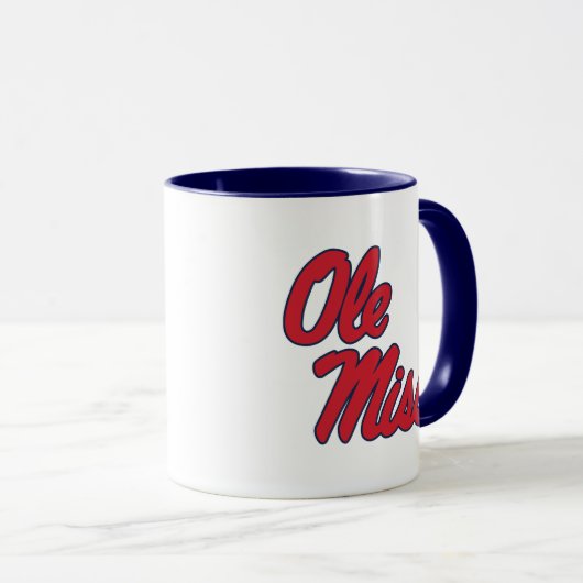 Universität Mississippi | Ole Miss Script Tasse (VorderseiteRechts)