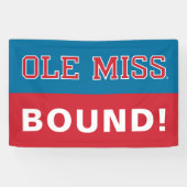Universität Mississippi | Ole Miss Wordmark Banner (Horizontal)