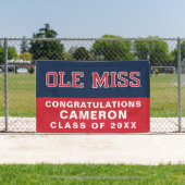 Universität Mississippi | Ole Miss Wordmark Banner (InSitu)