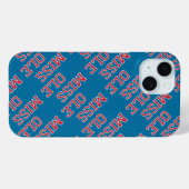 Universität Mississippi | Ole Miss Wordmark Case-Mate iPhone Hülle (Rückseite (Horizontal))