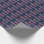 Universität Mississippi | Ole Miss Wordmark Geschenkpapier (Ecke)