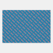 Universität Mississippi | Ole Miss Wordmark Geschenkpapier Set (Vorderseite 2)